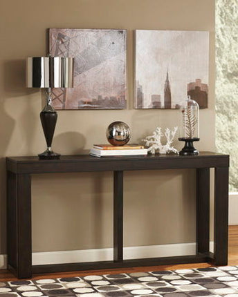 Watson - Dark Brown - Sofa Table Ashley Furniture 