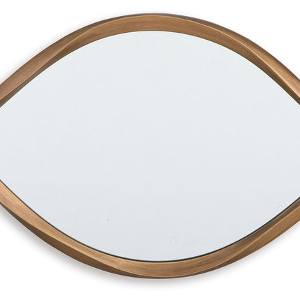 Bartner - Antique Gold Finish - Accent Mirror - Tony's Home Furnishings