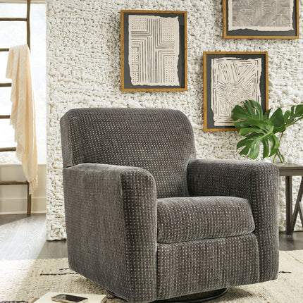 Herstow - Swivel Glider Accent Chair Ashley Furniture 