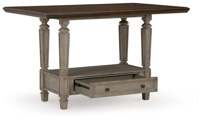 Lodenbay - Antique Gray - Rectangular Dining Room Counter Table Signature Design by Ashley® 