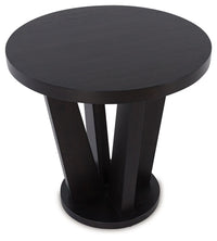 Thumbnail for Chasinfield - Dark Brown - Round End Table - Tony's Home Furnishings