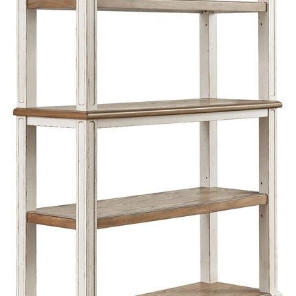 Realyn - Brown / White - Bookcase Ashley Furniture 