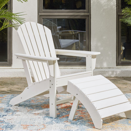 Sundown Treasure - 2 Pc. - Adirondack Chair And Ottoman Signature Design by Ashley® 