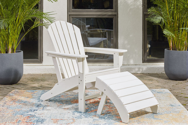 Sundown Treasure - 2 Pc. - Adirondack Chair And Ottoman Signature Design by Ashley® 