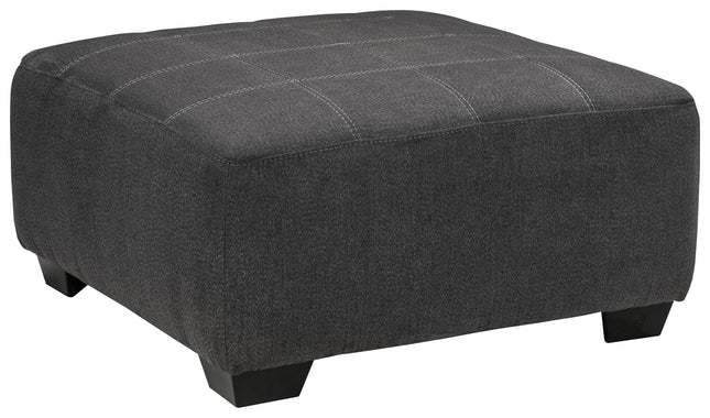 Ambee - Slate - Oversized Accent Ottoman Benchcraft® 