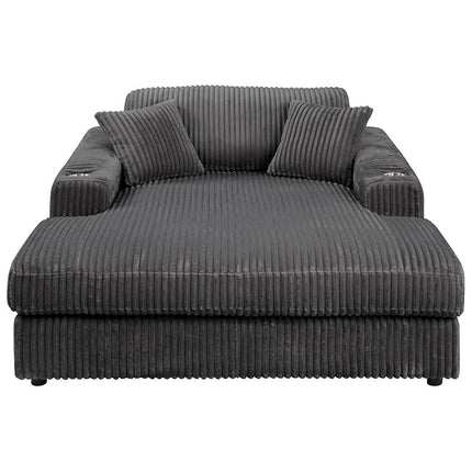 Hilde - Chaise With 2 Pillows ACME 