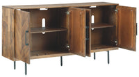 Thumbnail for Prattville - Brown - Accent Cabinet