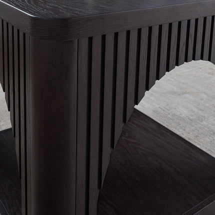 Yellink - Black - Square End Table Signature Design by Ashley® 