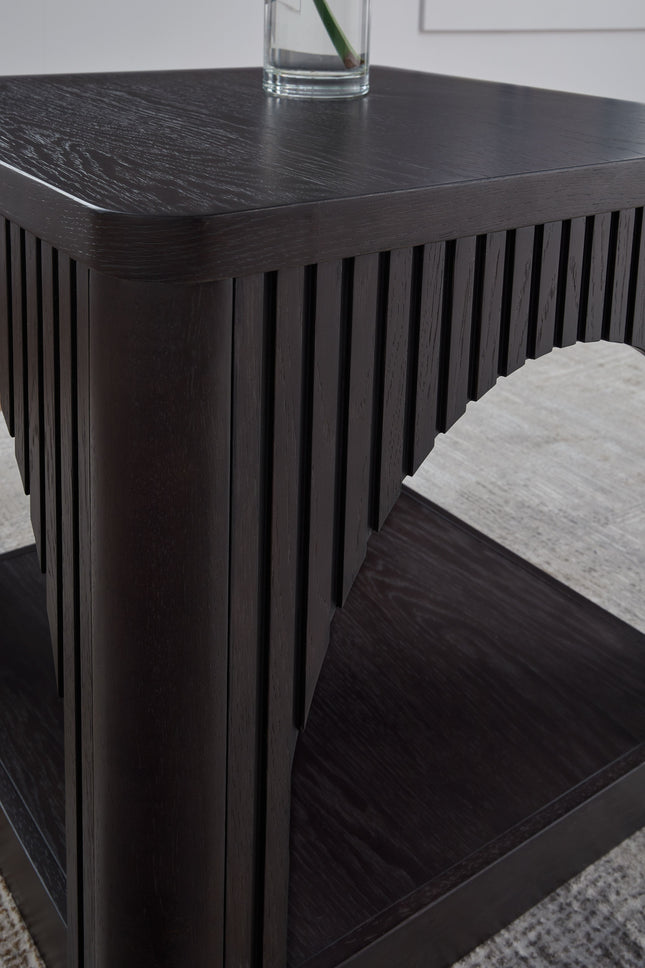 Yellink - Black - Square End Table Signature Design by Ashley® 