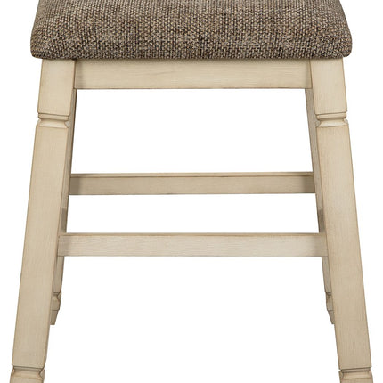 Bolanburg - Beige - Upholstered Stool (Set of 2) Signature Design by Ashley® 