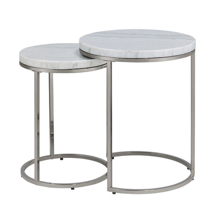 Zaidee - Nesting Table Set - Nickel ACME 