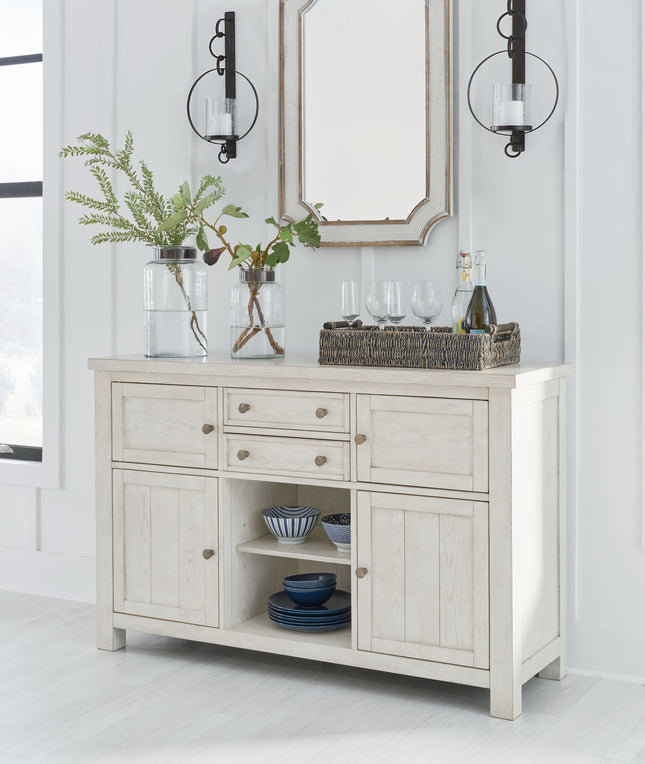 Robbinsdale - Antique White - Dining Room Server Signature Design by Ashley® 