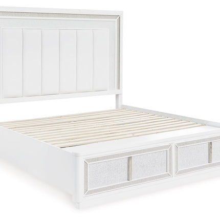 Chalanna - Upholstered Storage Bed Signature Design by Ashley® 