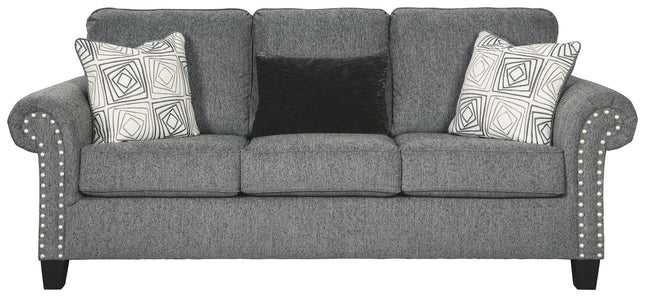 Agleno - Charcoal - Sofa Ashley Furniture 