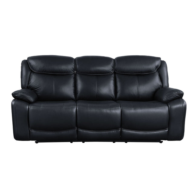 Ralorel - Sofa - Black Top Grain Leather ACME 