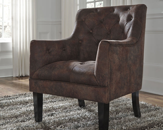 Drakelle - Mahogany - Accent Chair Ashley Furniture 