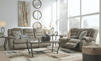 Thumbnail for Mccade - Cobblestone - Reclining Sofa - Tony's Home Furnishings