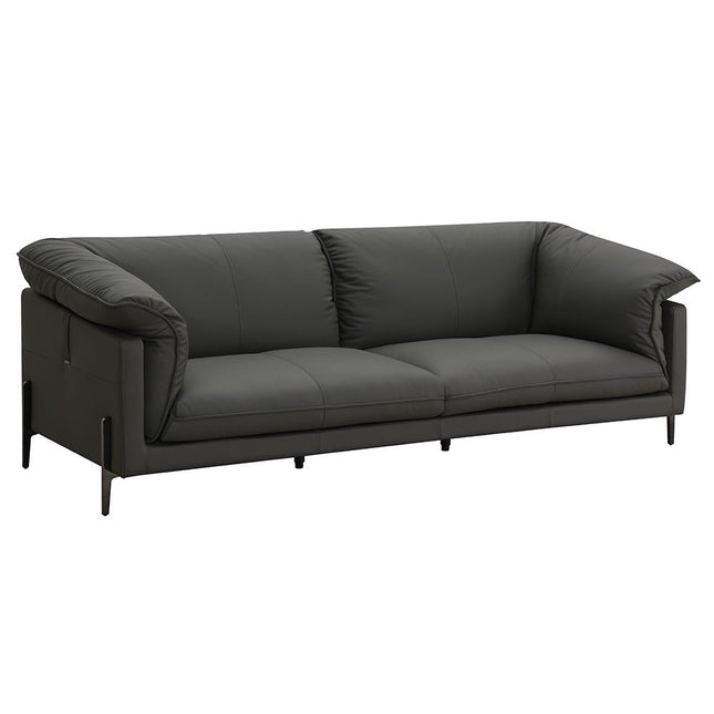 Tadi - Loveseat - Black Top Grain Leather ACME 