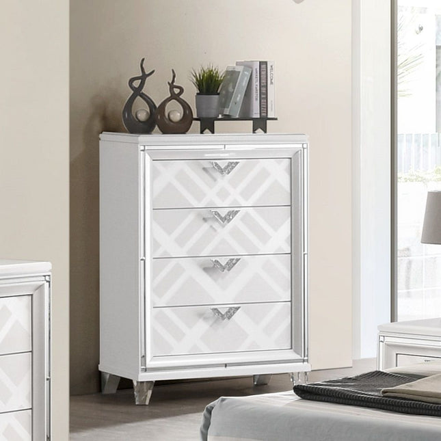 Skylar - Accent Chest - White ACME 