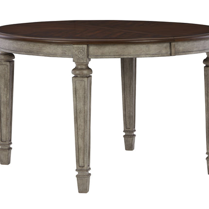 Lodenbay - Antique Gray - Oval Dining Room Extension Table Signature Design by Ashley® 