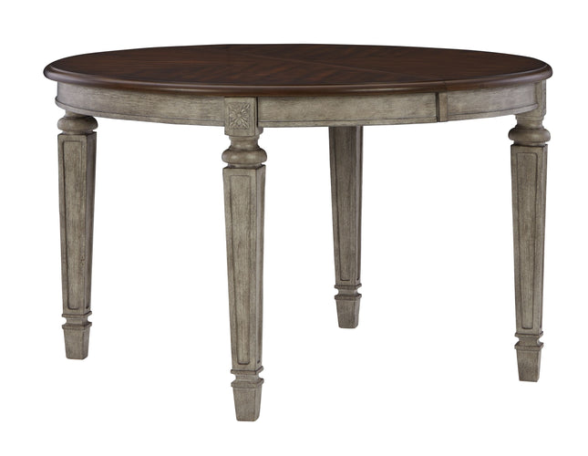 Lodenbay - Antique Gray - Oval Dining Room Extension Table Signature Design by Ashley® 