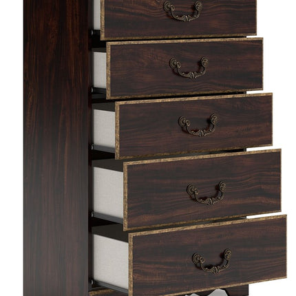 Glosmount - Two-tone - Five Drawer Chest Signature Design by Ashley® 