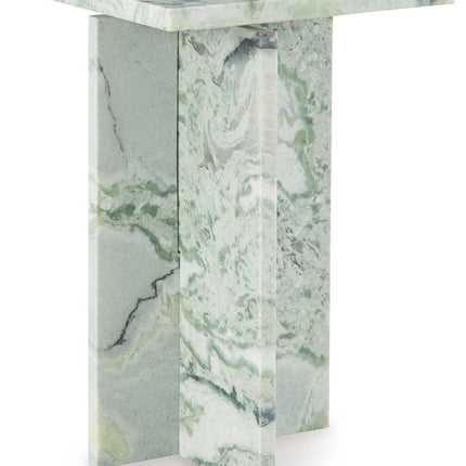 Deaconwell - White / Green - Accent Table Signature Design by Ashley® 