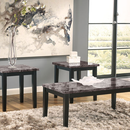 Maysville - Black - Occasional Table Set (Set of 3) Ashley Furniture 