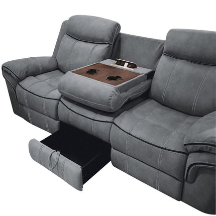 Zubaida - Sofa w/USB Dock & Console(Motion) ACME 