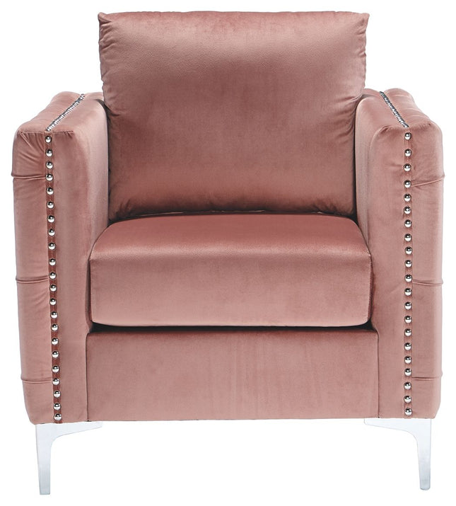 Lizmont - Blush Pink - Accent Chair Ashley Furniture 