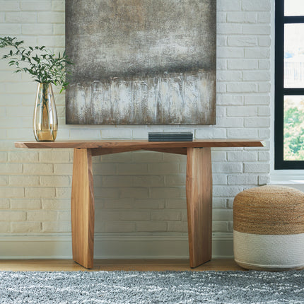 Holward - Natural - Console Sofa Table Signature Design by Ashley® 