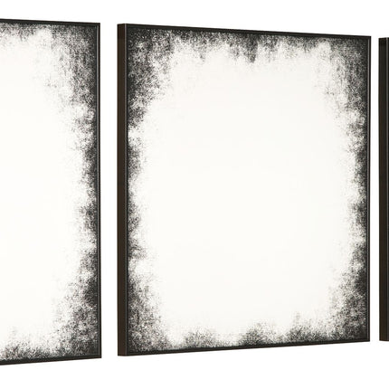 Kali - Black - Accent Mirror Set (Set of 3) Ashley Furniture 