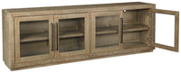 Thumbnail for Waltleigh - Distressed Brown - Accent Cabinet - Tony's Home Furnishings