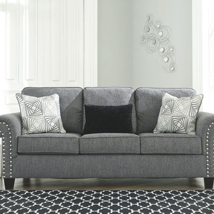 Agleno - Charcoal - Sofa Ashley Furniture 