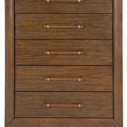 Lyncott - Brown - Five Drawer Chest Signature Design by Ashley® 