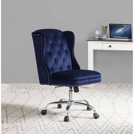 Jamesia - Office Chair - Midnight Blue Velvet ACME 