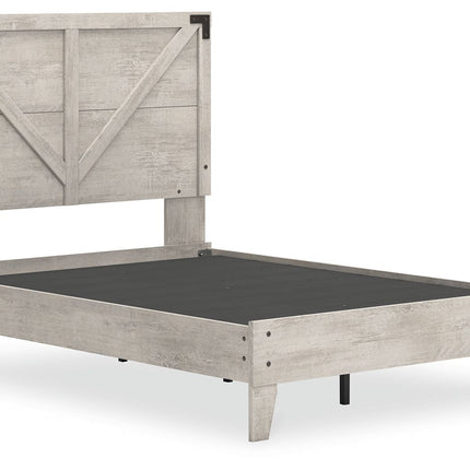 Shawburn - Platform Bed With Crossbuck Panel Headboard Signature Design by Ashley® 