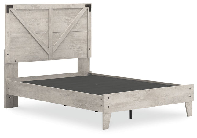 Shawburn - Platform Bed With Crossbuck Panel Headboard Signature Design by Ashley® 