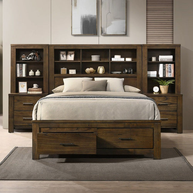 Merrilee II - Bed With Storage - Tony's Home Furnishings