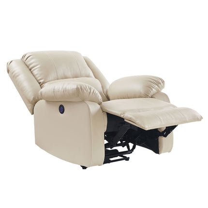 Zuriel - Power Motion Recliner With USB - Beige ACME 