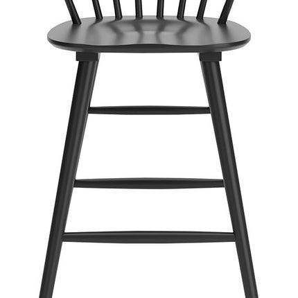 Otaska - Black - Tall Barstool (Set of 2) Signature Design by Ashley® 