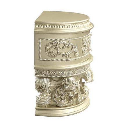 Vatican - Nightstand - Champagne Silver Finish ACME 