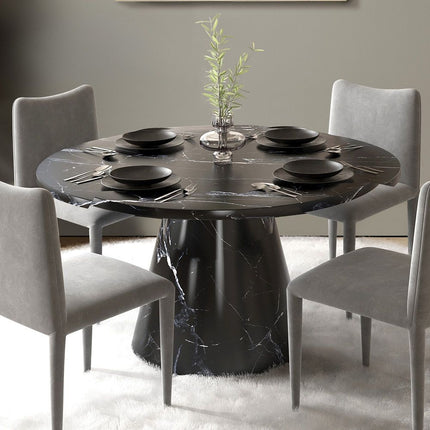 Hollis - Dining Table With Engineering Stone Top - Engineering - Tony's Home Furnishings