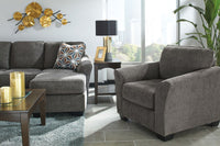 Thumbnail for Brise - Slate - 2 Pc. - Sofa Chaise, Chair - Tony's Home Furnishings