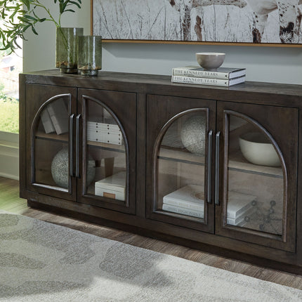 Dreley - Grayish Brown - Accent Cabinet Signature Design by Ashley® 