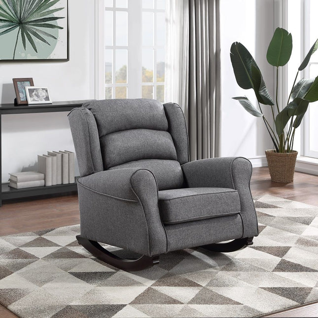 Fabien - Rocking Chair - Gray - Tony's Home Furnishings