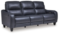 Thumbnail for Mercomatic - Power Reclining Sofa With Adj Headrest