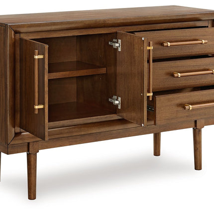 Lyncott - Brown - Dining Room Server Signature Design by Ashley® 