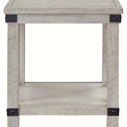 Carynhurst - Whitewash - Rectangular End Table Ashley Furniture 