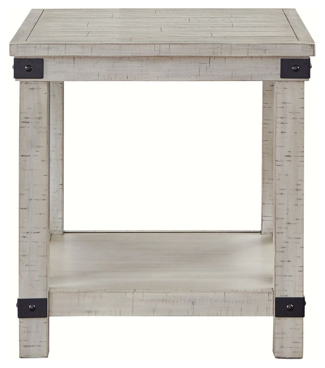 Carynhurst - Whitewash - Rectangular End Table Ashley Furniture 